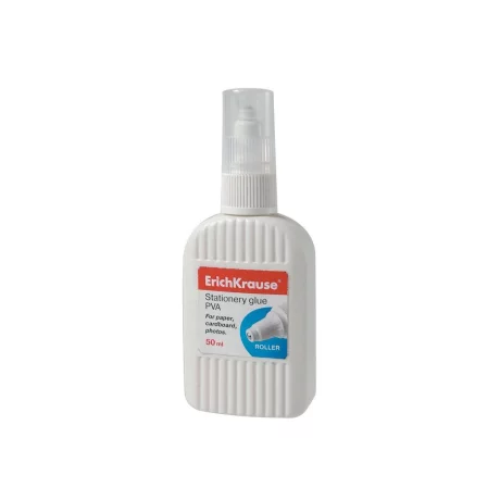 Lipici tip creion cu bilă Erich Krause PVA, 50ml