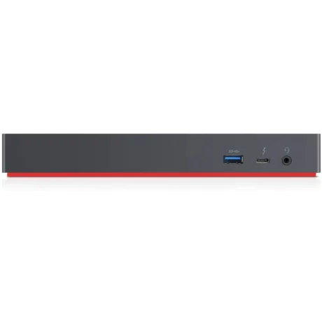 DOCKING Station  LENOVO, conectare PC USB Type C | Thunderbolt 3, USB 3.1 x 5 | USB Type C x 1, porturi video Display Port x 2 | HDMI x 2, RJ-45, NB 135 W | 65 W, negru, &quot;40AN0135EU&quot;