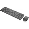 KIt TASTATURA si Mouse Lenovo, &quot;Professional Ultraslim&quot;, wireless, 104 taste format standard, mouse 3200dpi, 2/1 butoane, negru cu gri, &quot;4X30T25801&quot; (include TV 0.75 lei)