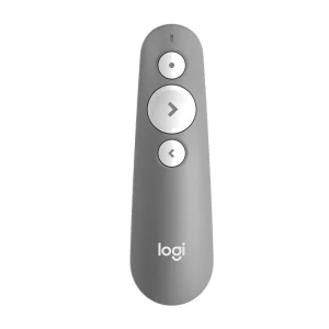 PRESENTER LOGITECH R500, bluetooth, wireless, laser 2.4 GHz, max. 20 m, baterii AAA x1, gri, &quot;910-005387&quot;