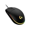 MOUSE gaming cu fir LOGITECH G102 LIGHTSYNC negru 910-005823