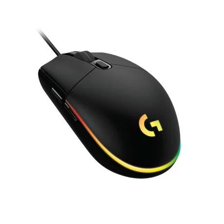 MOUSE gaming cu fir LOGITECH G102 LIGHTSYNC negru 910-005823