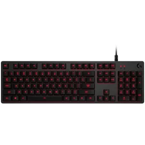 LOGITECH G413 Mechanical Gaming Keyboard - CARBON - US INTL - USB - INTNL - RED LED &quot;920-008310&quot; (include TV 0.75 lei)