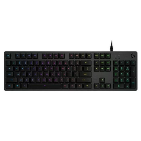 LOGITECH G512 Carbon RGB Mechanical Gaming Keyboard, GX Blue - CARBON - US INTL - USB - INTNL - G512 CLICKY (include TV 0.75 lei)