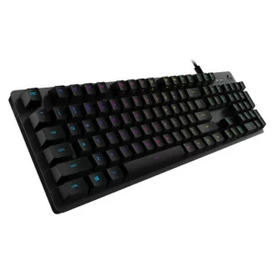 LOGITECH G512 Carbon RGB Mechanical Gaming Keyboard, GX Blue - CARBON - US INTL - USB - INTNL - G512 CLICKY (include TV 0.75 lei)