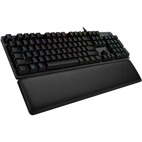 LOGITECH G513 Carbon RGB Mechanical Gaming Keyboard - CARBON - US INTL - USB - INTNL - G513 TACTILE SWITCH (include TV 0.75 lei)