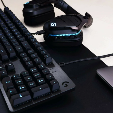 LOGITECH G513 Carbon RGB Mechanical Gaming Keyboard - CARBON - US INTL - USB - INTNL - G513 TACTILE SWITCH (include TV 0.75 lei)