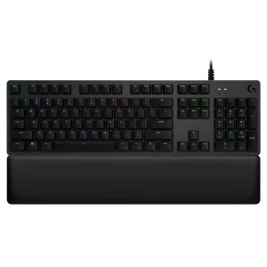 LOGITECH G513 Carbon RGB Mechanical Gaming Keyboard, GX Blue (Clicky) - CARBON - US INTL - USB - INTNL - G513 CLICKY (include TV 0.75 lei)