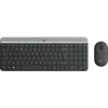 Kit tastatura si mouse LOGITECH Slim GRAPHITE 920-009204