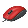 MOUSE cu fir LOGITECH M110 Silent rosu 910-005489