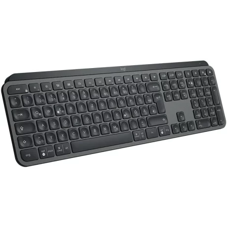 LOGITECH MX Keys Plus Advanced Wireless Illuminated Keyboard with Palm Rest-GRAPHITE-US INTL-2.4GHZ (include TV 0.75 lei)