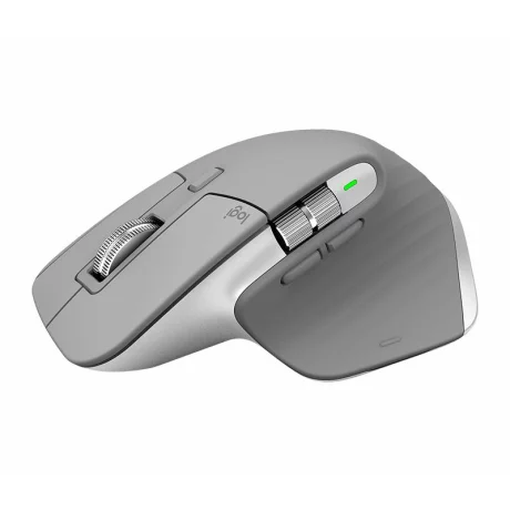 MOUSE LOGITECH, &quot;MX Master 3 Advanced&quot; notebook, PC, wireless, optic, Bluetooth, 4000 dpi, 7/1, ergonomic, gri, &quot;910-005695&quot;, (include TV 0.15 lei)