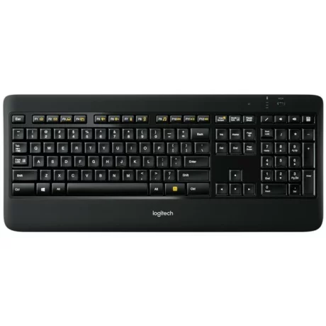 LOGITECH Wireless Illuminated Keyboard K800 - NSEA - US International (include TV 0.75 lei)