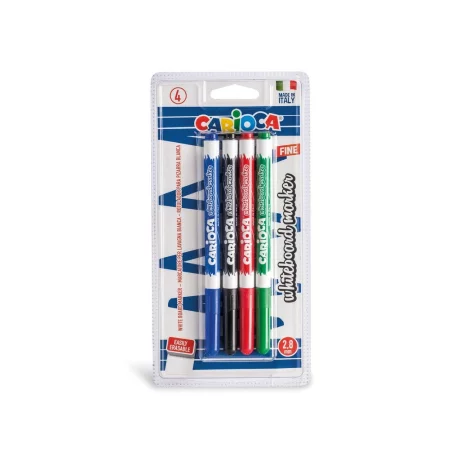 Marker pentru whiteboard Carioca 4/set