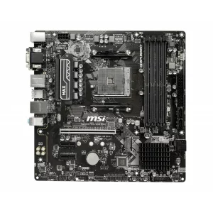 PLACA de BAZA MSI B450M PRO-VDH MAX, skt AM4, AMD B450, mATX, slot RAM 4 x DDR4, max 64 GB, 4x S-ATA 3, 1x M.2, 2x PCI-E, PCI-E3.0x16 x 1, LAN 1000 Mbps, HDMI, DVI, VGA, 7.1, &quot;B450M PRO-VDH MAX&quot;