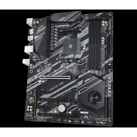 PLACA de BAZA GIGABYTE X570 UD, skt AM4, AMD X570, ATX, slot RAM 4 x DDR4, max 128 GB, 6x S-ATA 3, 1x M.2, 2x PCI-E, PCI-E4.0x16 x 1, PCI-E4.0x4 x 2, LAN 1000 Mbps, HDMI, 7.1, &quot;X570 UD&quot;