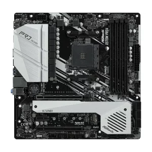 PLACA de BAZA Asrock X570M PRO4, skt AM4, AMD X570, mATX, slot RAM 4 x DDR4, max 128 GB, 8x S-ATA 3, 2x M.2, 1x PCI-E, PCI-E4.0x16 x 1, PCI-E4.0x4 x 1, LAN 1000 Mbps, Display Port, HDMI, 7.1, &quot;X570M PRO4&quot;