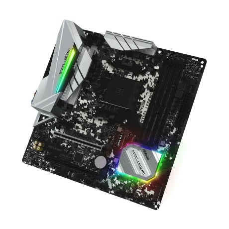 MB ASROCK AMD B450M STEEL LEGEND