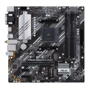 PLACA de BAZA ASUS PRIME B550M-A WIFI, skt AM4, AMD B550, mATX, slot RAM 4 x DDR4, max 128 GB, 4x S-ATA 3, 2x M.2, 2x PCI-E, PCI-E4.0x16 x 1, LAN 1000 Mbps, HDMI, DVI, VGA, 5.1, &quot;PRIME B550M-A WIFI&quot;