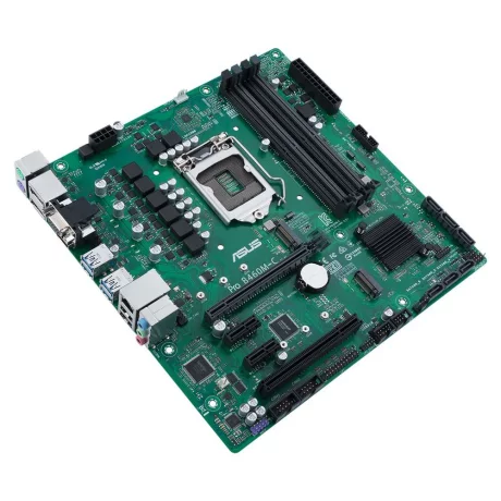 PLACA de BAZA ASUS PRO B460M-C/CSM, skt LGA 1200, Intel B460, mATX, slot RAM 4 x DDR4, max 128 GB, 6x S-ATA 3, 2x M.2, 2x PCI-E, PCI-E3.0x16 x 1, LAN 1000 Mbps, Display Port, HDMI, VGA, 5.1, &quot;PRO B460M-C/CSM&quot;