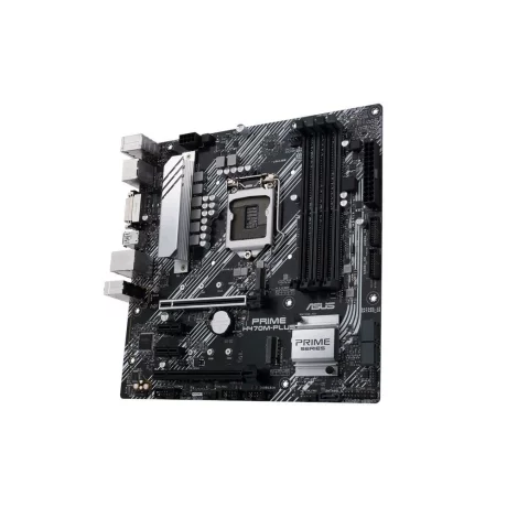 PLACA de BAZA ASUS PRIME H470M-PLUS, skt LGA 1200, Intel H470, mATX, slot RAM 4 x DDR4, max 128 GB, 5x S-ATA 3, 2x M.2, 2x PCI-E, PCI-E3.0x16 x 1, PCI-E3.0x4 x 1, LAN 1000 Mbps, Display Port, HDMI, DVI, 7.1, &quot;PRIME H470M-PLUS&quot;