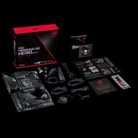 PLACA de BAZA ASUS MAXIMUS XII HERO W, skt LGA 1200, Intel Z490, ATX, slot RAM 4 x DDR4, max 128 GB, 6x S-ATA 3, 3x M.2, 3x PCI-E, PCI-E3.0x16 x 1, PCI-E3.0x8 x 1, PCI-E3.0x4 x 1, LAN 1000/2500/5000 Mbps, HDMI, 7.1, &quot;MAXIMUS XII HERO W&quot;