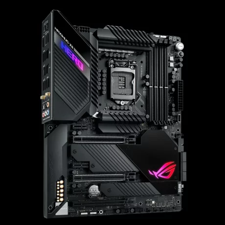 PLACA de BAZA ASUS MAXIMUS XII HERO W, skt LGA 1200, Intel Z490, ATX, slot RAM 4 x DDR4, max 128 GB, 6x S-ATA 3, 3x M.2, 3x PCI-E, PCI-E3.0x16 x 1, PCI-E3.0x8 x 1, PCI-E3.0x4 x 1, LAN 1000/2500/5000 Mbps, HDMI, 7.1, &quot;MAXIMUS XII HERO W&quot;
