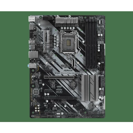 PLACA de BAZA Asrock Z490 PHANTOM G 4, skt LGA 1200, Intel Z490, ATX, slot RAM 4 x DDR4, max 128 GB, 6x S-ATA 3, 1x M.2, 3x PCI-E, PCI-E3.0x16 x 1, PCI-E3.0x4 x 1, LAN 1000 Mbps, HDMI, 7.1, &quot;Z490 PHANTOM G 4&quot;