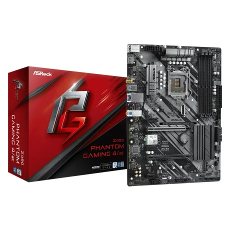 MB INTEL ASROCK Z490 PHANTOM GAMING 4/AC