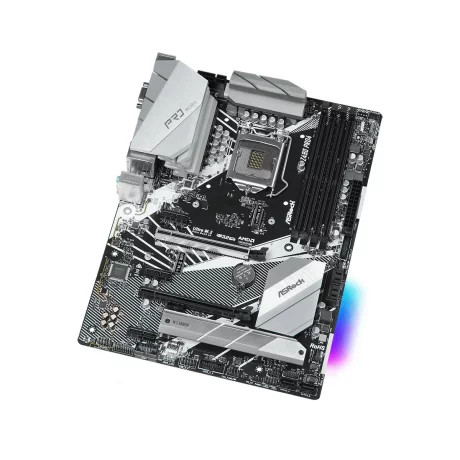 PLACA de BAZA Asrock Z490 PRO4, skt LGA 1200, Intel Z490, ATX, slot RAM 4 x DDR4, max 128 GB, 6x S-ATA 3, 2x M.2, 3x PCI-E, PCI-E3.0x16 x 1, PCI-E3.0x4 x 1, LAN 1000 Mbps, HDMI, VGA, 7.1, &quot;Z490 PRO4&quot;