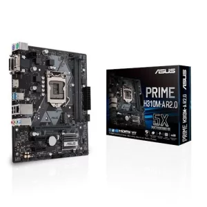 PLACA de BAZA ASUS PRIME H310M-A R2.0, skt LGA 1151, Intel H310, mATX, slot RAM 2 x DDR4, max 32 GB, 4x S-ATA 3, 1x M.2, 2x PCI-E, PCI-E3.0x16 x 1, LAN 1000 Mbps, HDMI, DVI, VGA, 7.1, &quot;PRIME H310M-A R2.0&quot;