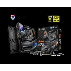 PLACA de BAZA MSI MEG Z490 GODLIKE, skt LGA 1200, Intel Z490, EATX, slot RAM 4 x DDR4, max 128 GB, 6x S-ATA 3, 3x M.2, 1x PCI-E, PCI-E3.0 x 16 x 3, LAN 10000 Mbps, 2500 Mbps, Display Port, 7.1, &quot;MEG Z490 GODLIKE&quot;