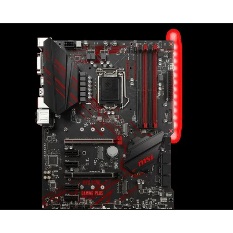 PLACA de BAZA MSI Z390 GAMING PLUS, skt LGA 1151, Intel Z390, ATX, slot RAM 4 x DDR4, max 64 GB, 6x S-ATA 3, 2x M.2, 4x PCI-E, PCI-E3.0x16 x 1, PCI-E3.0x4 x 1, LAN 1000 Mbps, HDMI, DVI, 7.1, &quot;Z390 GAMING PLUS&quot;