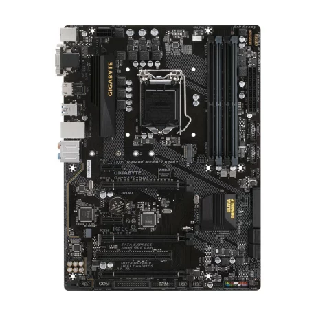 PLACA de BAZA GIGABYTE H270-HD3, skt LGA 1151, Intel H270, ATX, slot RAM 4 x DDR4, max 64 GB, 6x S-ATA 3, 1x M.2, 2x PCI-E, PCI-E3.0x16 x 4, PCI-E3.0x4 x 1, LAN 1000 Mbps, HDMI, DVI, VGA, 7.1, &quot;H270-HD3&quot;