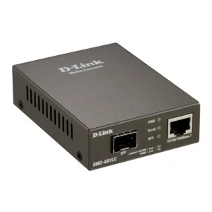 MEDIA CONVERTOR D-LINK RJ45 10/100/1000 Mbps la fibra, Fu60-Duplex &quot;DMC-G01LC&quot;( include timbru verde 0.5 Lei )
