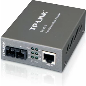MEDIA CONVERTOR TP-LINK RJ45 10/100M la fibra SC multi-mode 100M, Full-duplex, pana la 2Km, montabil in sasiu &quot;MC100CM&quot;