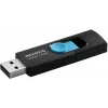 MEMORIE USB 2.0 ADATA 16 GB, retractabila, carcasa plastic, negru / albastru, AUV220-16G-RBKBL