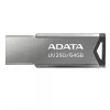 Memorie USB 2.0 ADATA 32 GB, clasica, carcasa metalica, argintiu, AUV250-32G-RBK