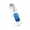 MEMORIE USB 2.0 ADATA 64 GB, retractabila, alb / albastru, AC008-64G-RWE