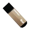 MEMORIE USB 2.0 KINGMAX 16 GB, aluminiu, negru / auriu, KM-MA06-16GB/Y