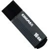 MEMORIE USB 2.0 KINGMAX 16 GB, cu capac, carcasa aluminiu, negru / gri, KM-MA06-16GB/GY