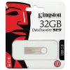 MEMORIE USB 2.0 KINGSTON 32 GB, profil mic, carcasa metalic, argintiu, &quot;DTSE9H/32GB&quot;