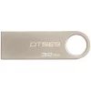 MEMORIE USB 2.0 KINGSTON 32 GB, profil mic, carcasa metalic, argintiu, &quot;DTSE9H/32GB&quot;