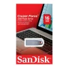 MEMORIE USB 2.0 SANDISK 16 GB, clasica, carcasa metalic, negru, &quot;SDCZ71-016G-B35&quot;