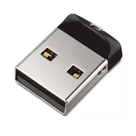 MEMORIE USB 2.0 SANDISK 16 GB, profil mic, carcasa metalic &amp;amp;amp; plastic, negru / argintiu, &quot;SDCZ33-016G-G35&quot;