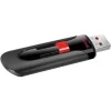 MEMORIE USB 2.0 SANDISK 32 GB, retractabila, carcasa plastic, negru, &quot;SDCZ60-032G-B35&quot;