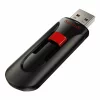 Memorie USB 2.0 SANDISK 64 GB, retractabila, carcasa plastic, negru