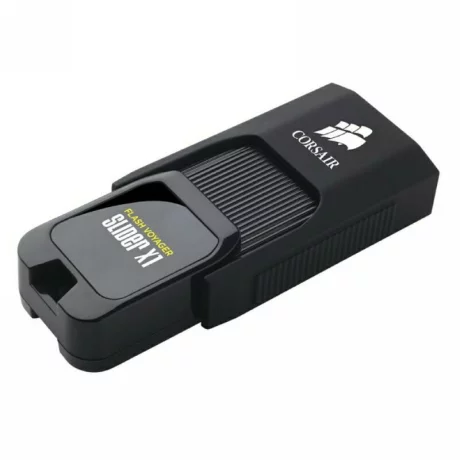 Memorie USB 3.0 CORSAIR 128 GB, retractabila, carcasa plastic, negru, &quot;CMFSL3X1-128GB&quot;