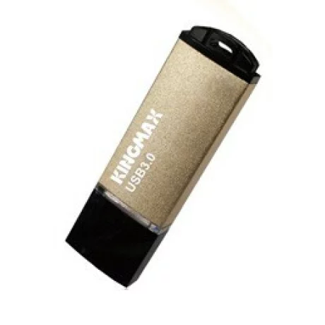 MEMORIE USB 3.1 KINGMAX 16 GB, cu capac, carcasa metalic, auriu, KM-MB03-16GB/Y