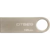 MEMORIE USB 3.0 KINGSTON 16 GB, clasica, carcasa metalic, argintiu, &quot;DTSE9G2/16GB&quot;